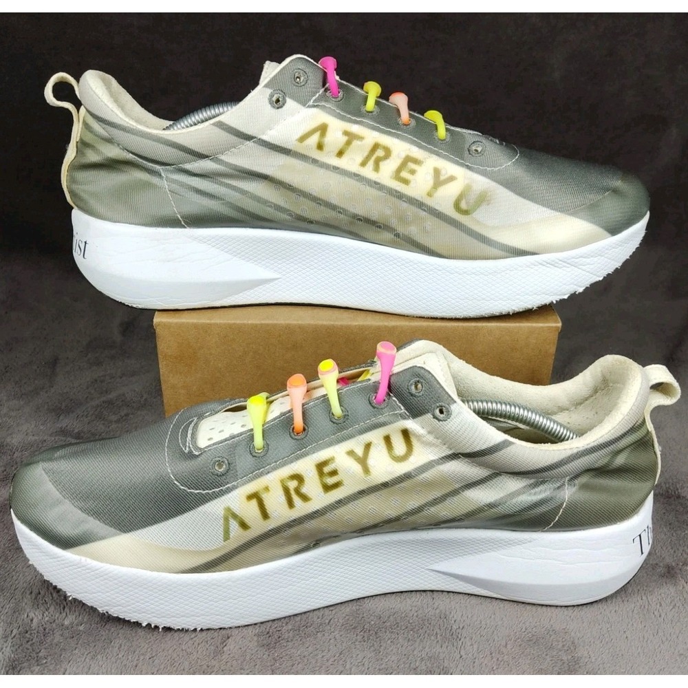Atreyu The Artist Men's Athletic Running Shoes Sneakers Wh/Gray Austin Size 13 - Picture 5 of 8